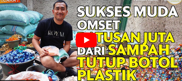 Dari Sampah Tutup Botol Plastik menghasilkan Ratusan Juta Kok Bisa?